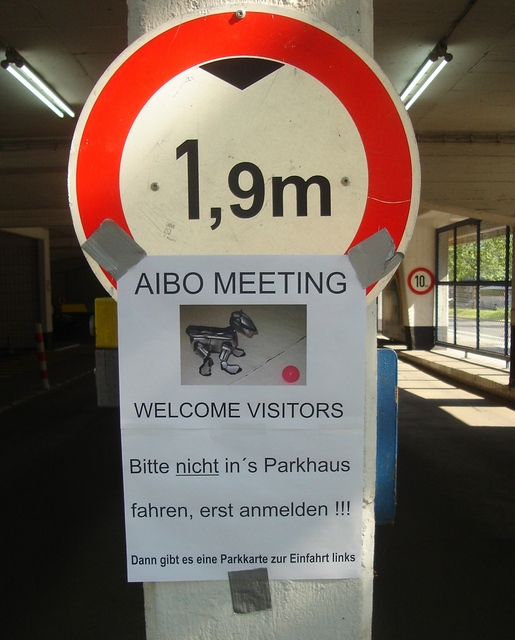 Eintritt frei f�r alle Aibos