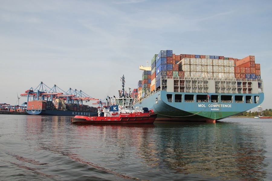 Container-Schiff