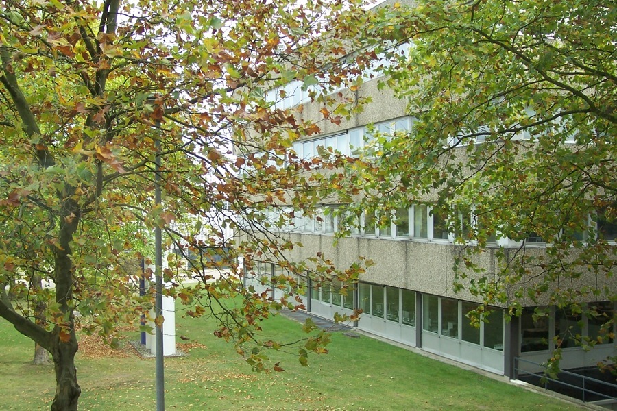 Herbst im Siemens Industriepark Karlsruhe