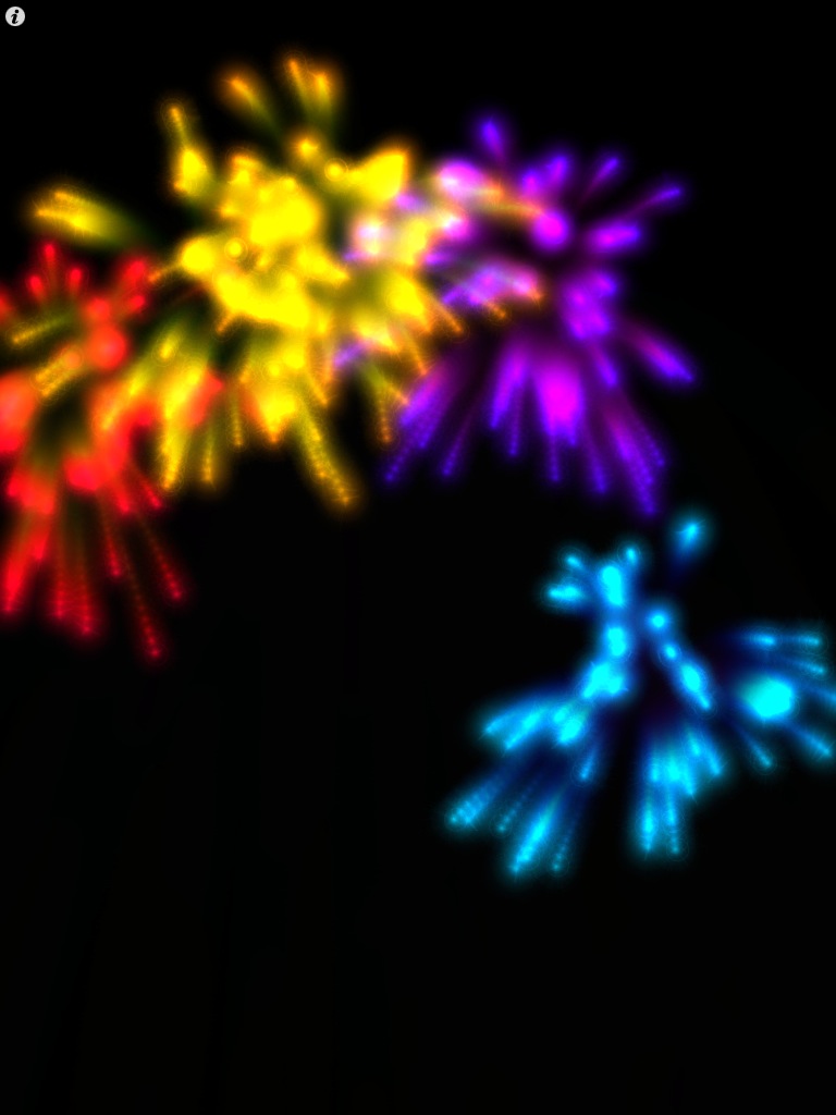 Feuerwerk auf iPad