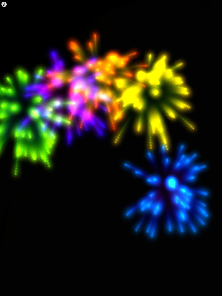 Feuerwerk auf iPad