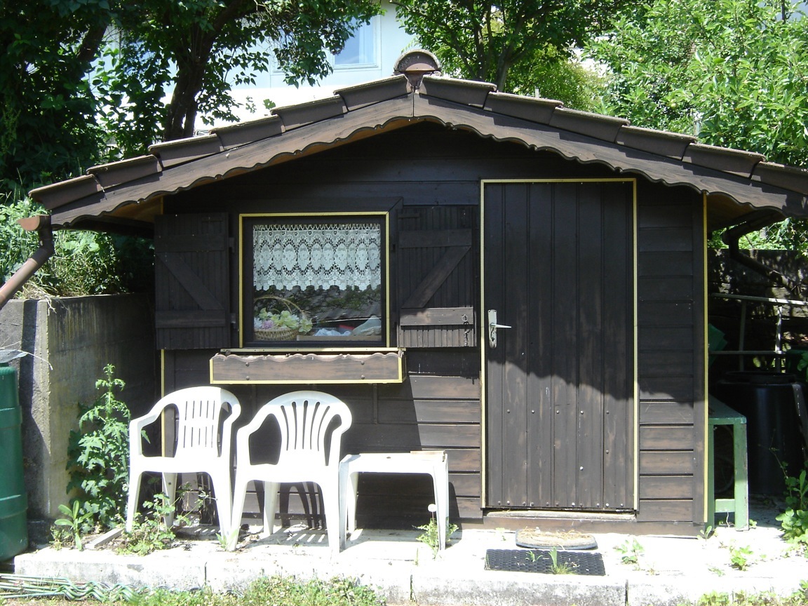 Gartenh�uschen