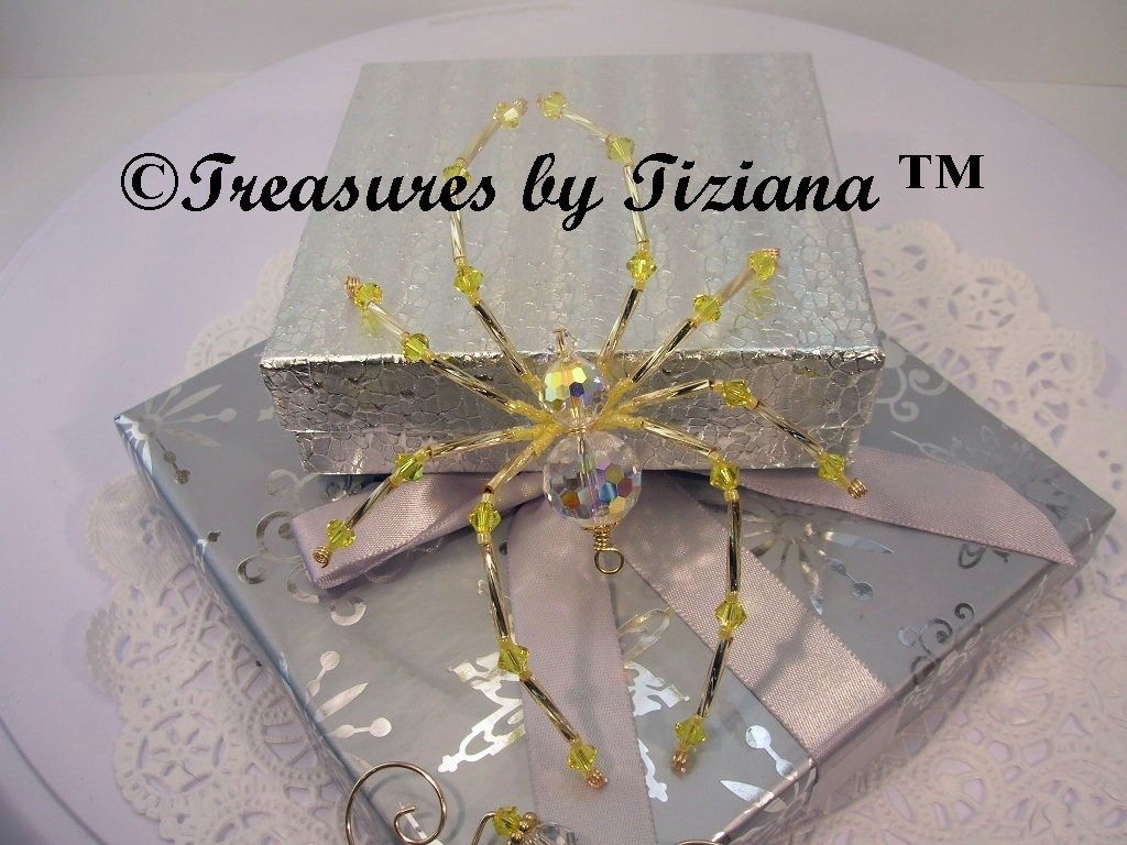 Swarovski Crystals Spider