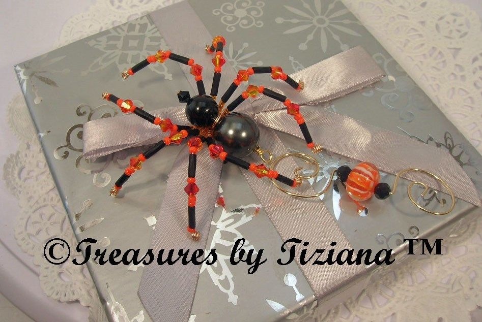 Swarovski Crystals Spider